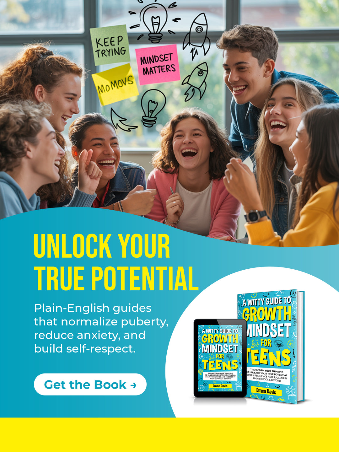 A Witty Guide to Growth Mindset for Teens