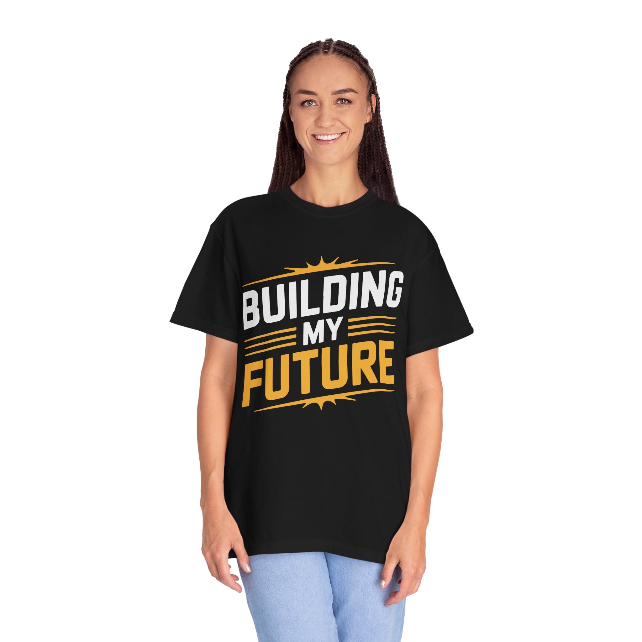 Building My Future T-Shirt — Motivational Graphic Tee for Students & Apprentices