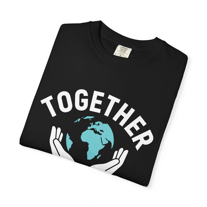 Together We Grow T-Shirt — Earth Care Hands Graphic Tee