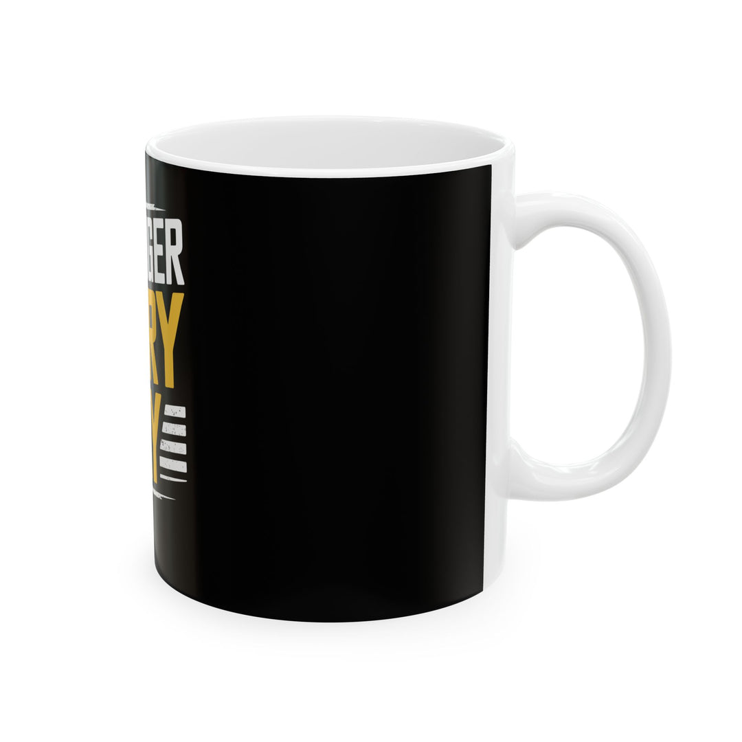 Stronger Every Day Inspirational Fitness Mug — Motivational Coffee Cup for Gym & Recovery (11oz, 15oz)