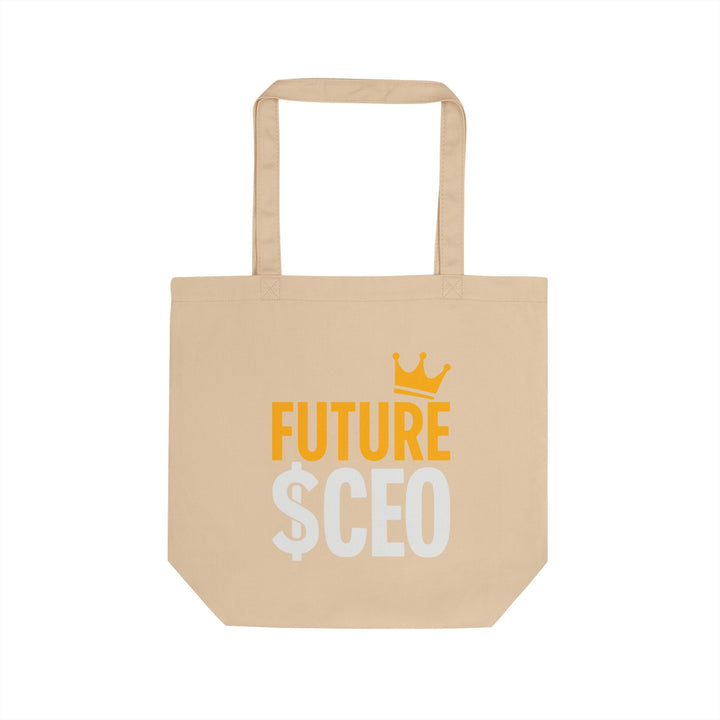 Future CEO Tote Bag — Kid & Teen Motivational Eco Reusable Shopper