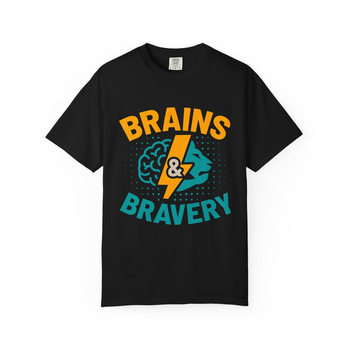 Brain Bravery T-Shirt — Motivational Neuro Pride Tee