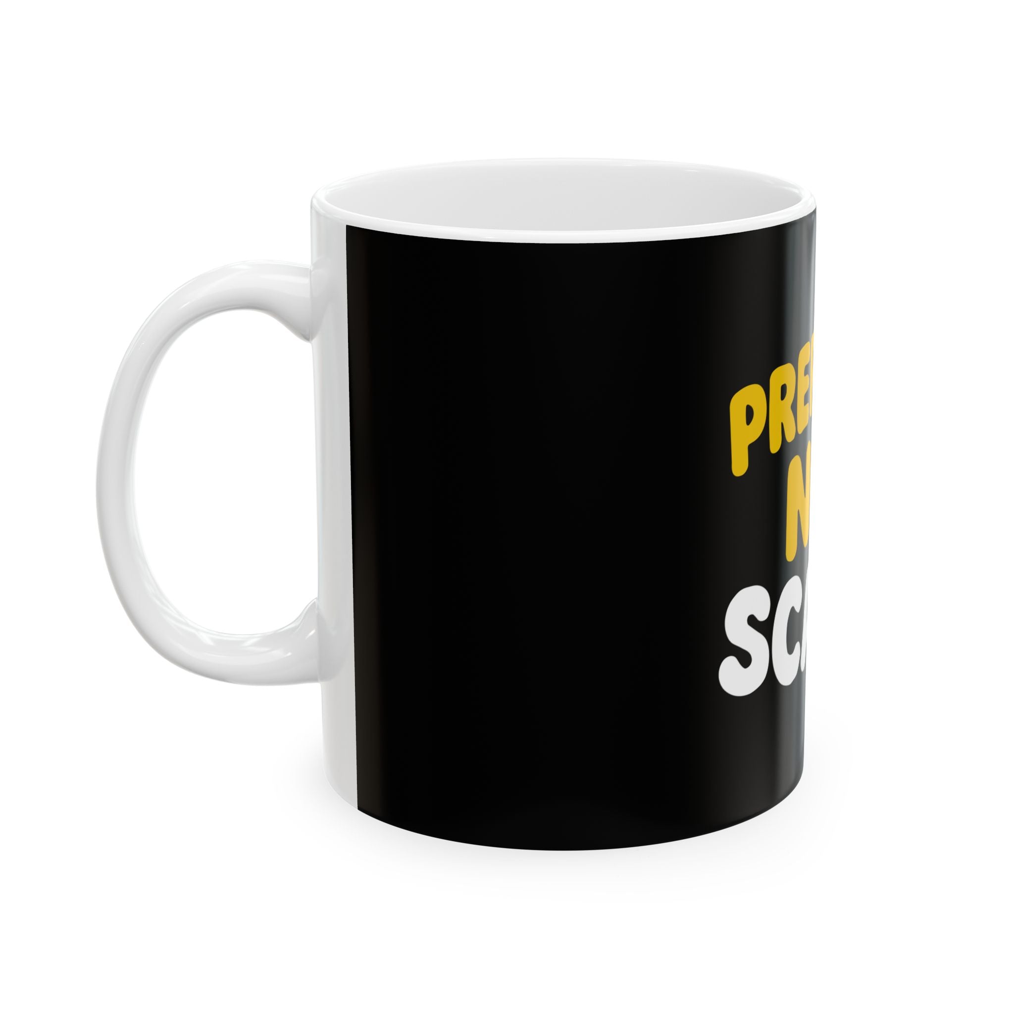Prepared Not Scared Ceramic Mug – Motivational Coffee Cup (11oz, 15oz)