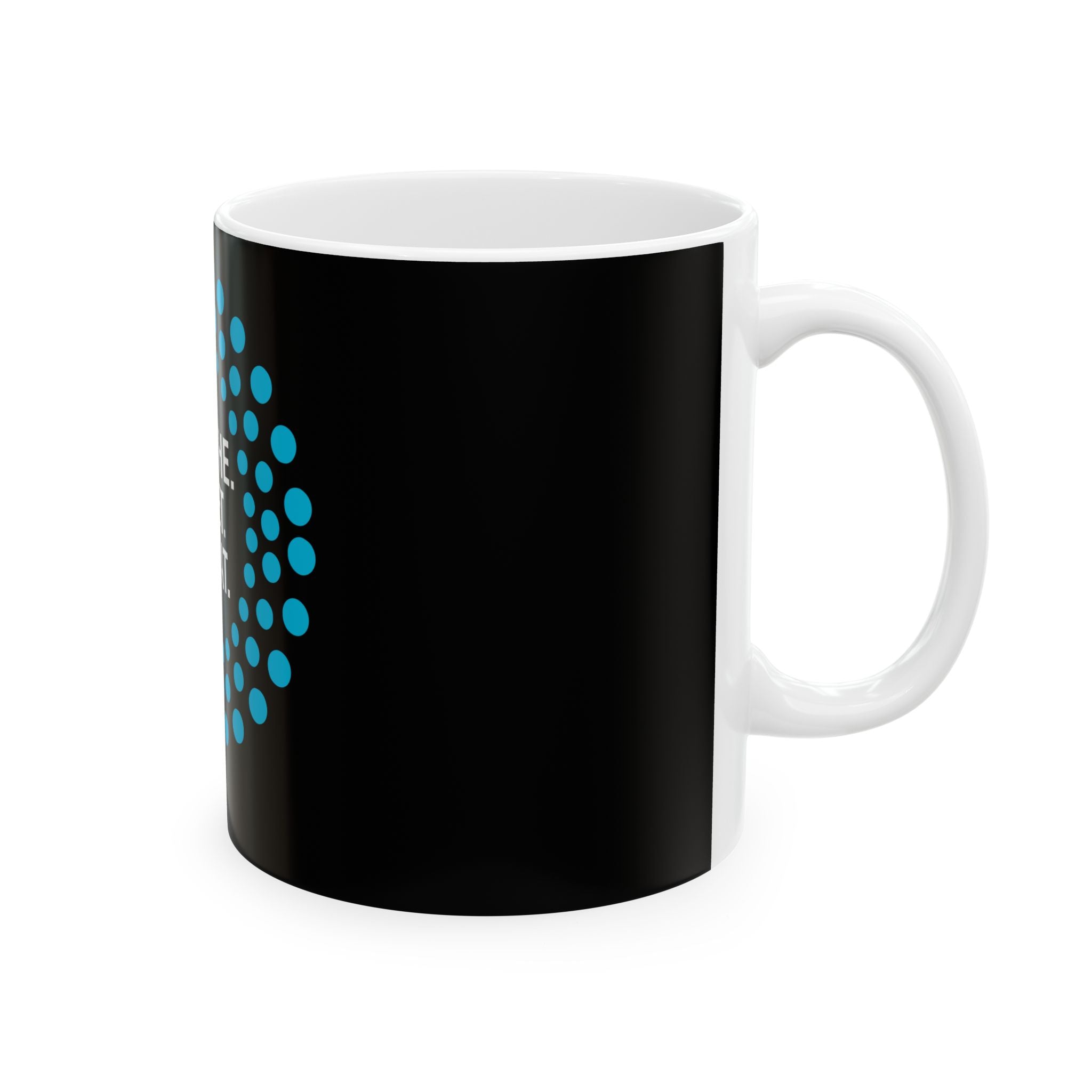 Breathe. Reset. Repeat. Ceramic Mug — Motivational Mindfulness Coffee Cup
