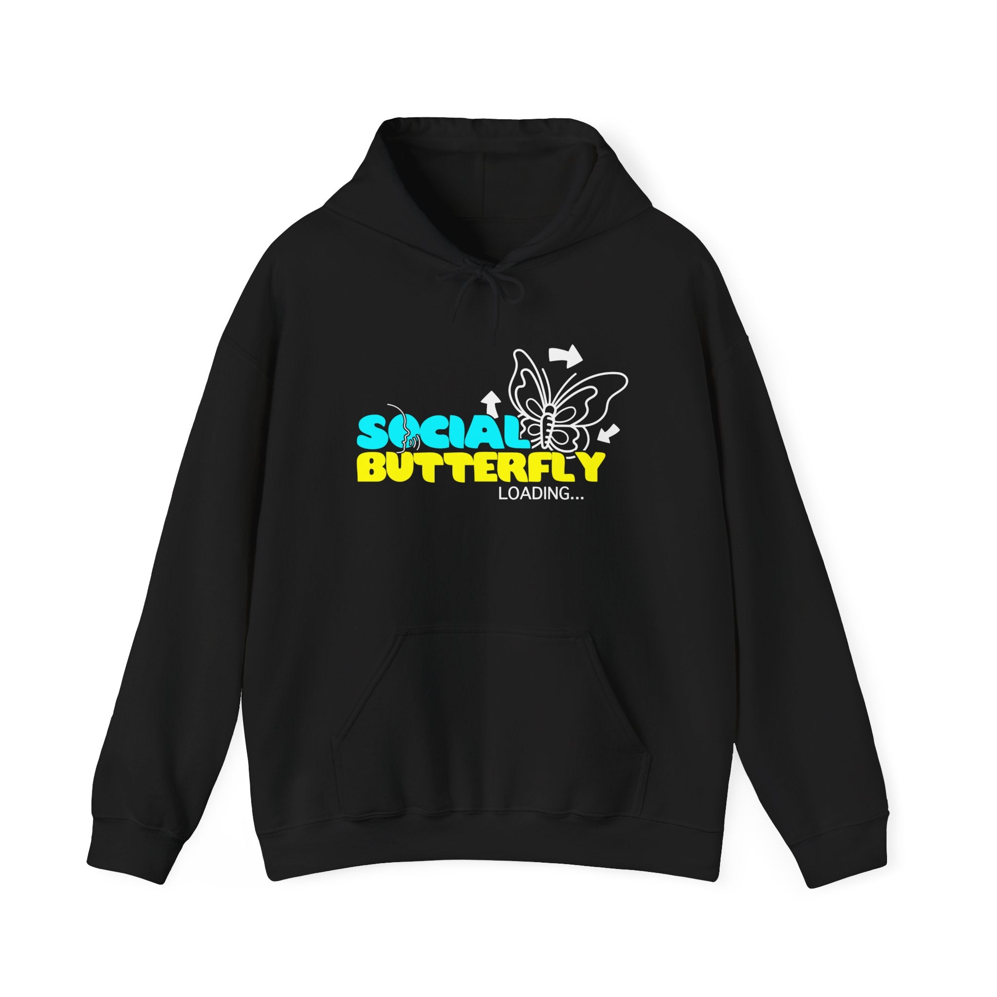 Social Butterfly Hooded Sweatshirt