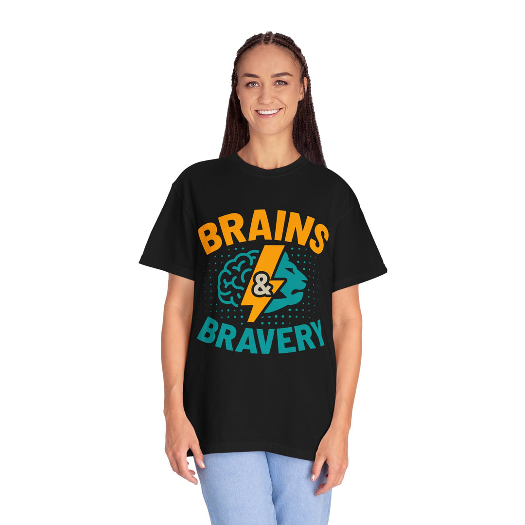 Brain Bravery T-Shirt — Motivational Neuro Pride Tee