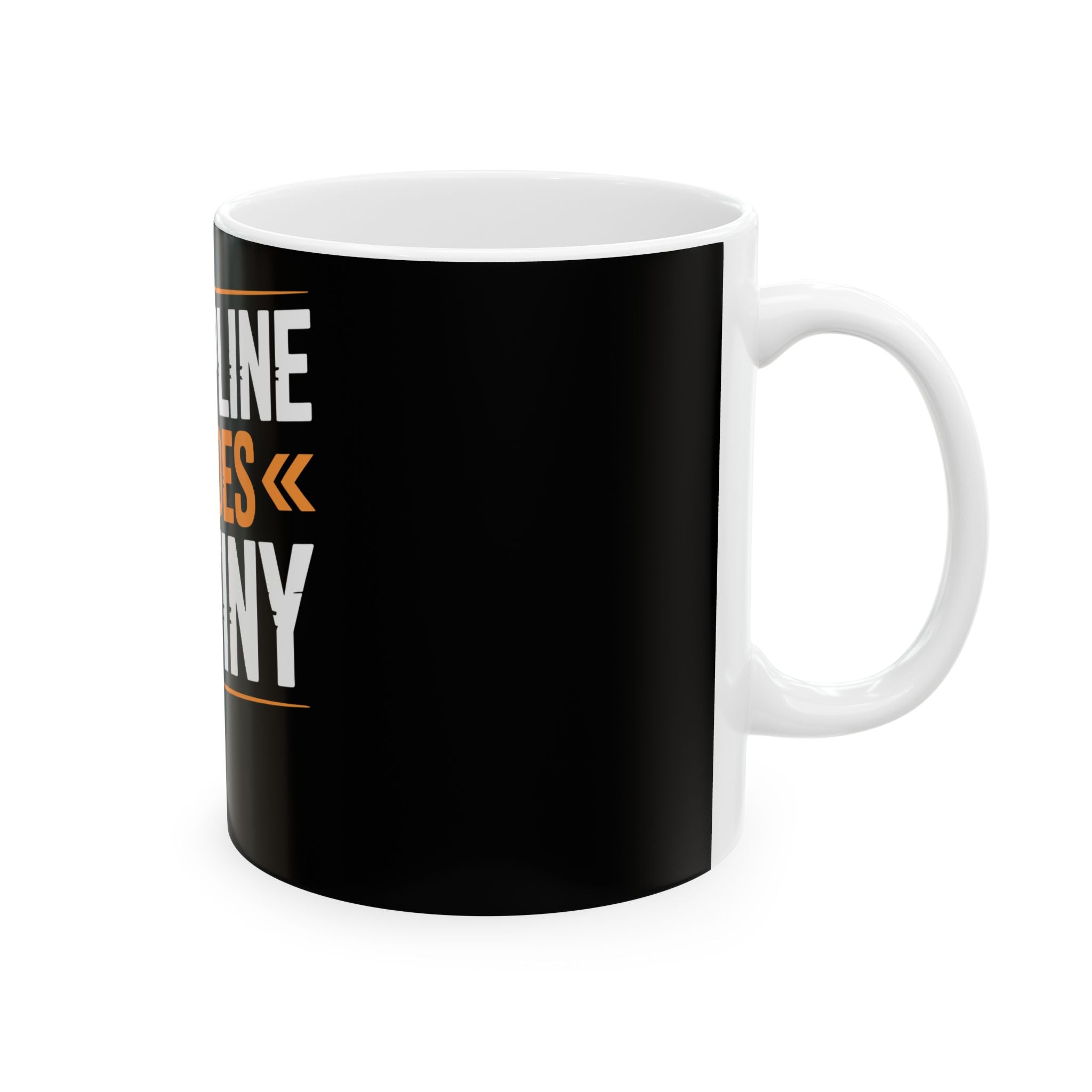 Discipline Decides Destiny Ceramic Mug — Motivational Coffee Cup (11oz, 15oz)