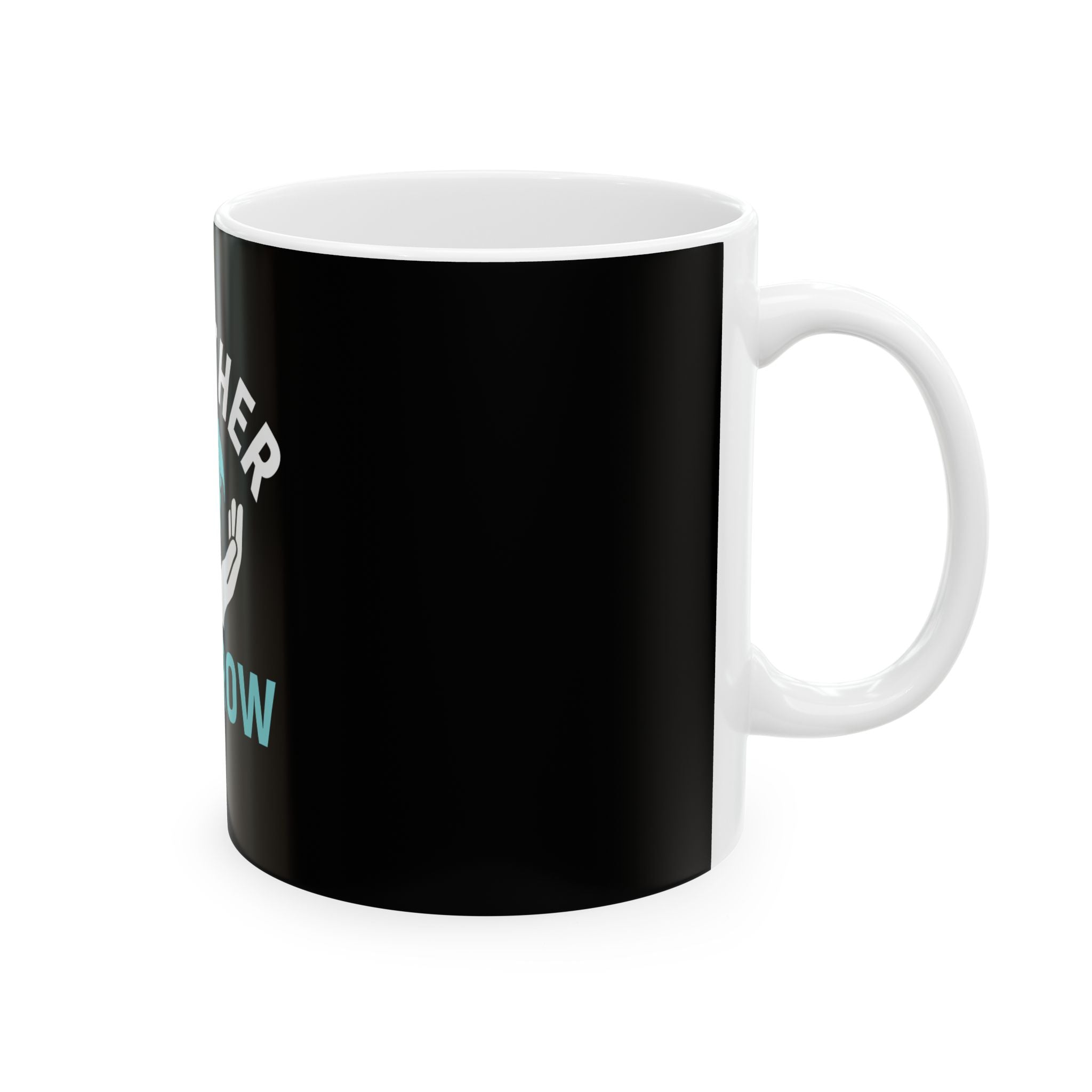 Together We Grow Ceramic Mug – Earth Care Inspirational Coffee Cup (11oz/15oz)