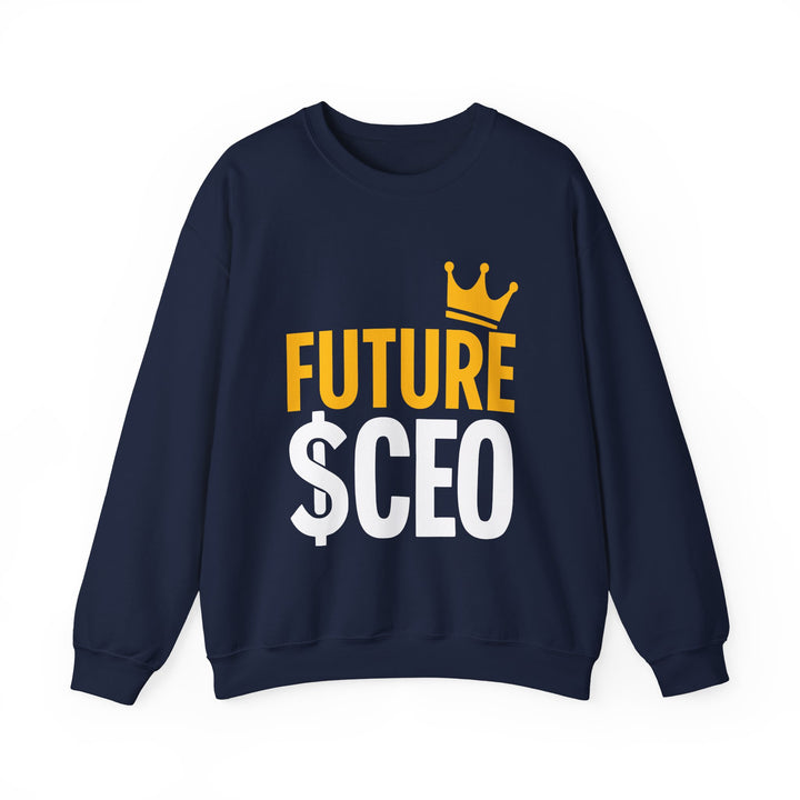 Future CEO Sweatshirt — Kids/Teens Motivational Crewneck