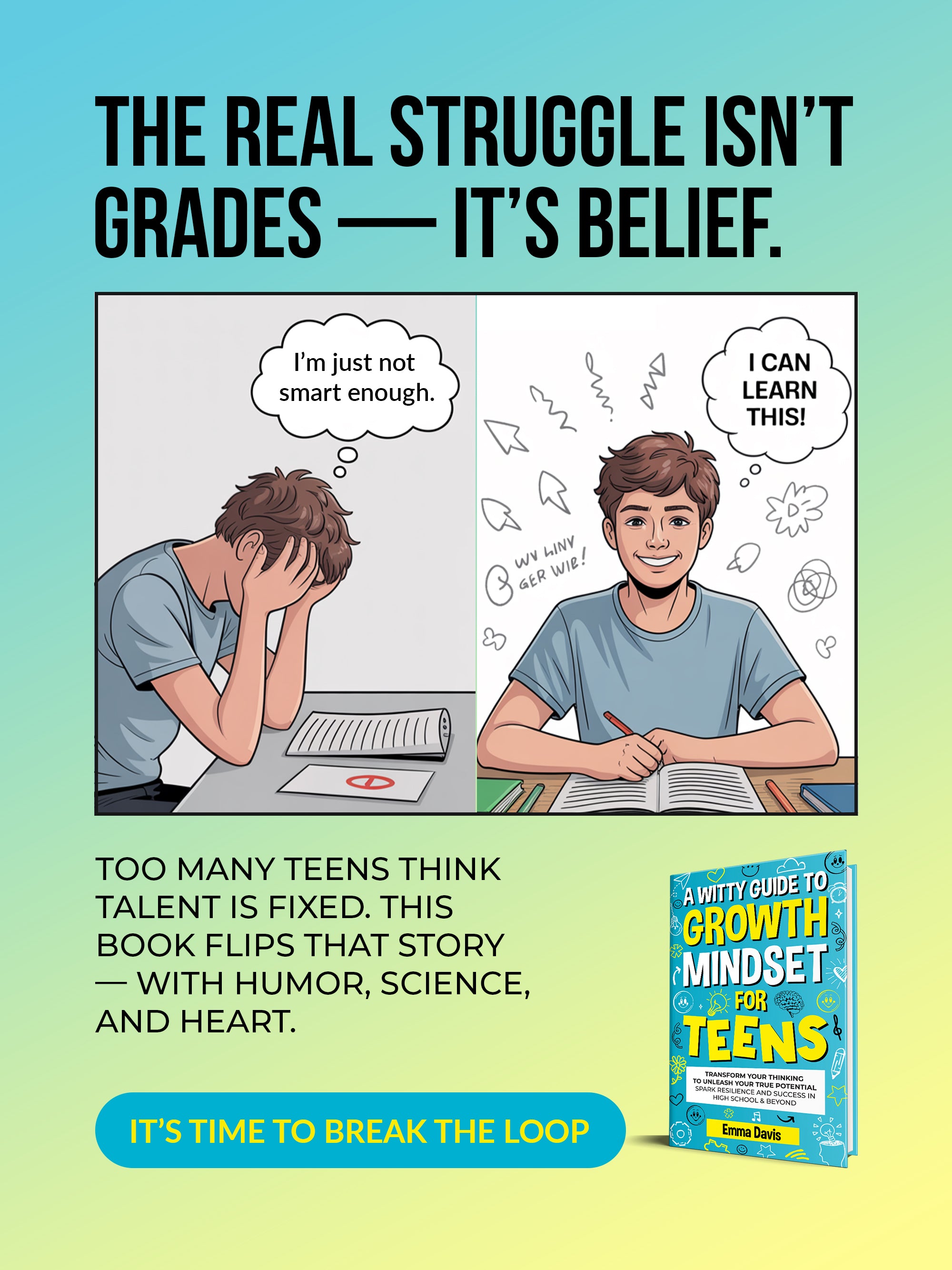 A Witty Guide to Growth Mindset for Teens