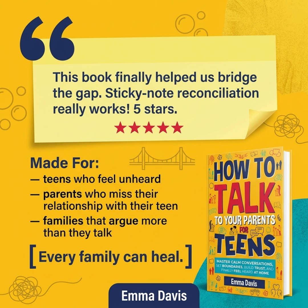 How To Talk To Your Parents For Teens