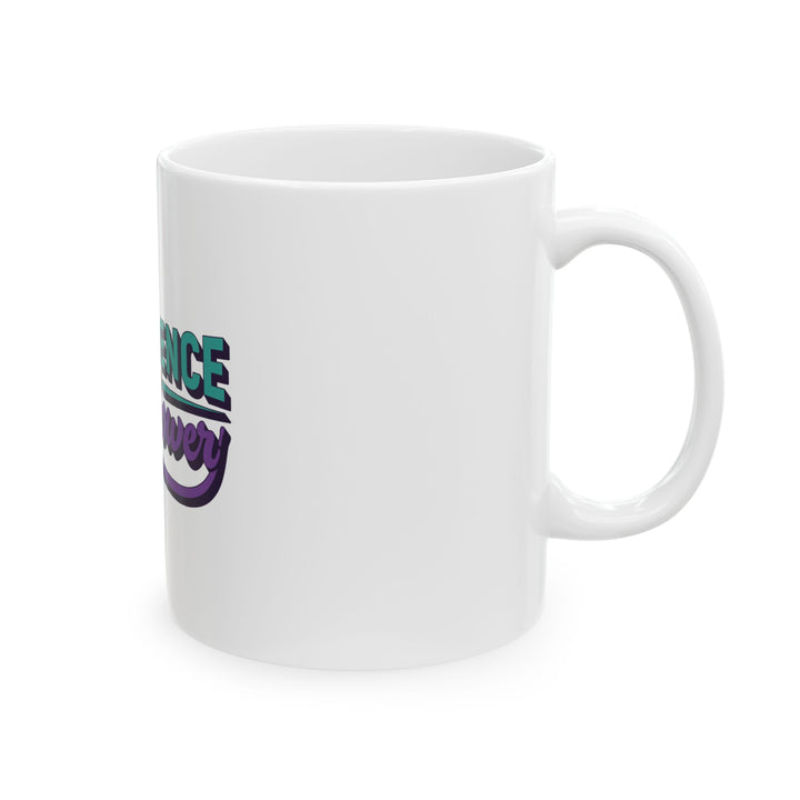 Confidence Is My Superpower Ceramic Mug — Inspirational Coffee Cup (11oz & 15oz)
