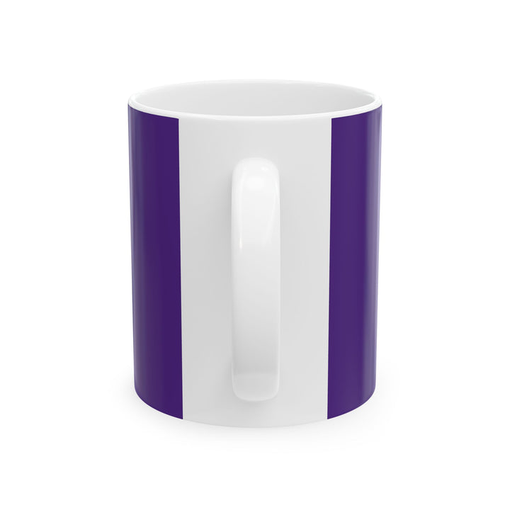 Confidence Is My Superpower Ceramic Mug — Inspirational Purple Coffee Cup (11oz/15oz)