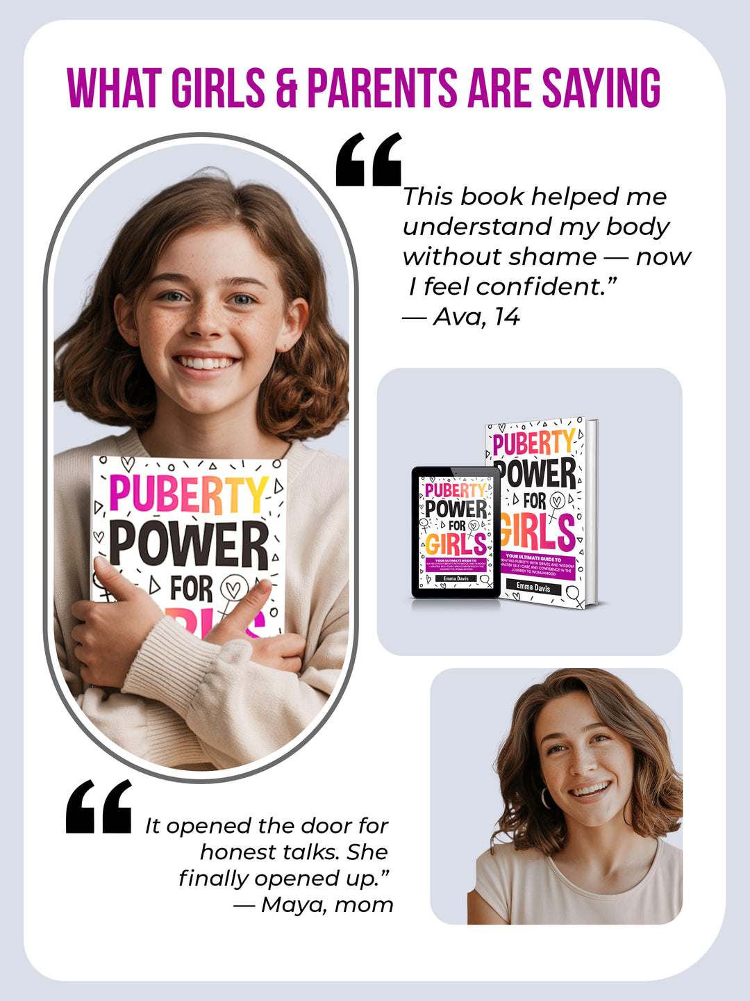 Puberty Power for Girls