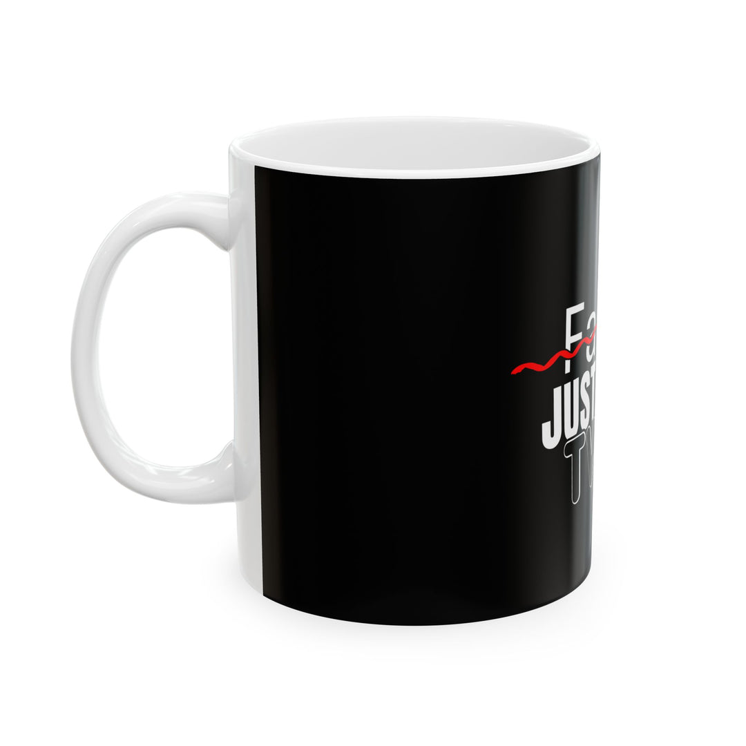 Ceramic Mug - "Failure" Crossed Out: Just a Plot Twist Motivational Coffee Cup (11oz, 15oz)