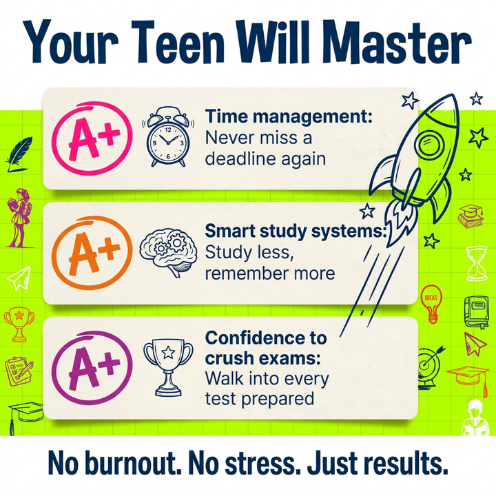 How To Be An A+ Student For Teens