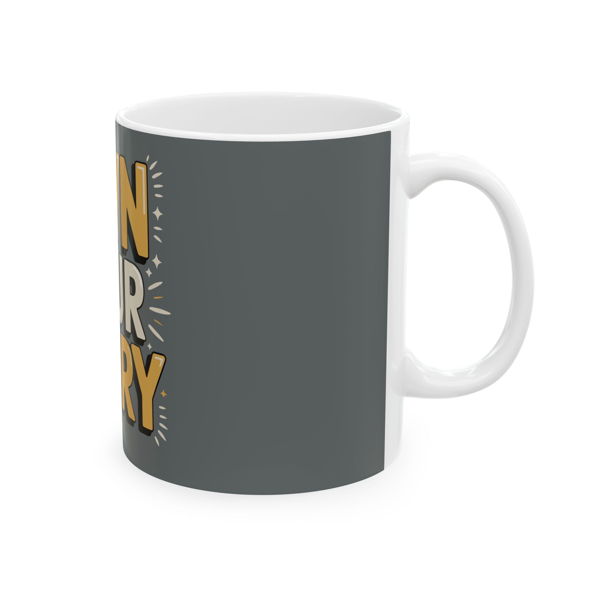Own Your Story Ceramic Mug — Inspirational Motivational Coffee Cup (11oz & 15oz)