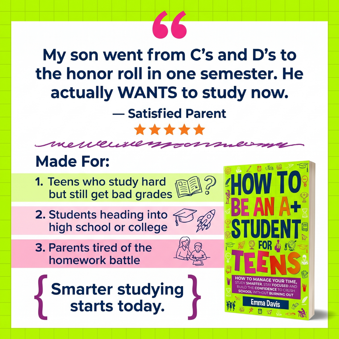 How To Be An A+ Student For Teens