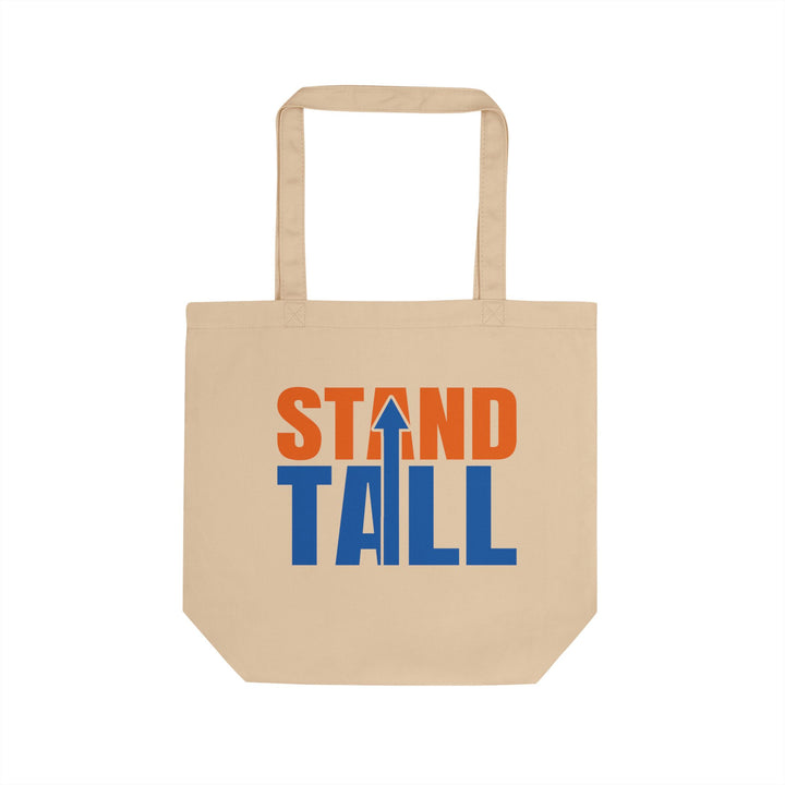 Stand Tall Eco Tote Bag – Inspirational Reusable Canvas Grocery & Market Bag