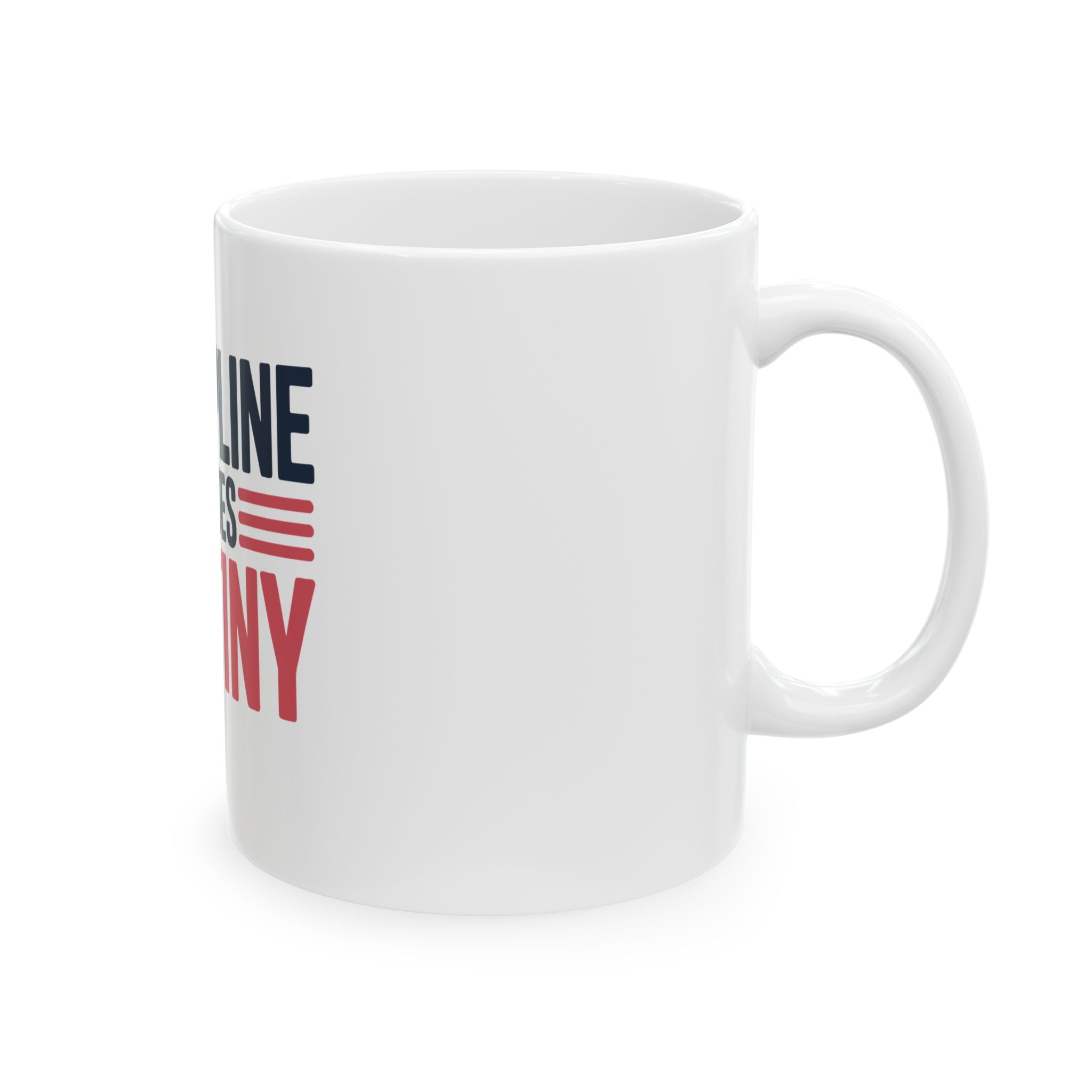 Discipline Decides Destiny Ceramic Mug — Motivational Coffee Cup (11oz/15oz)