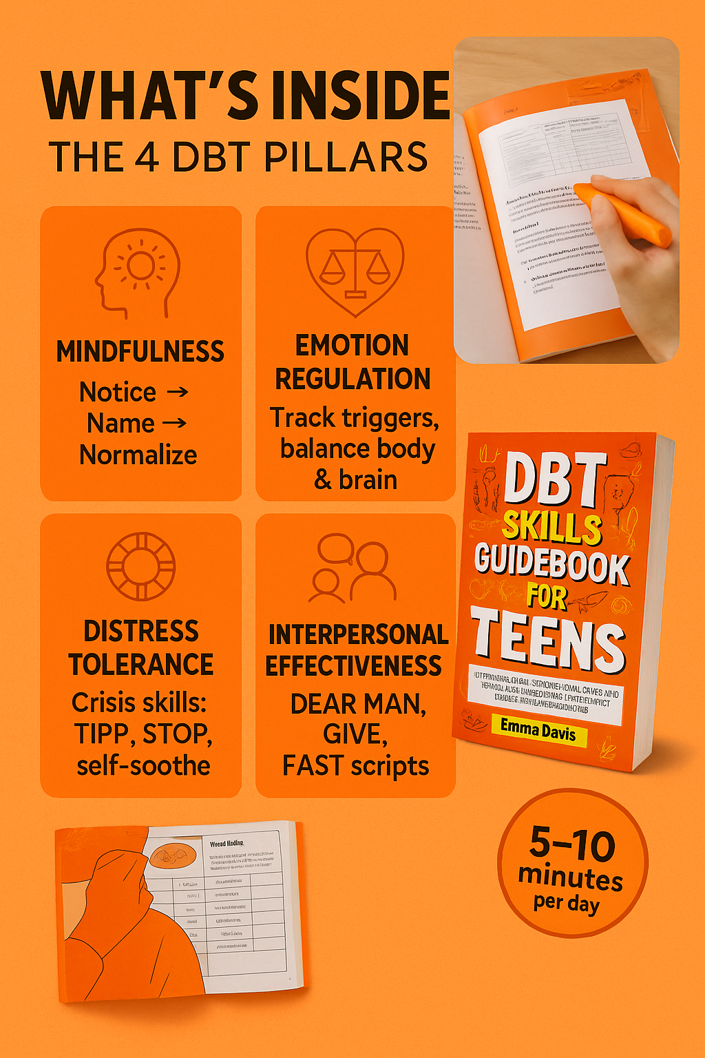 DBT Skills Guidebook for Teens