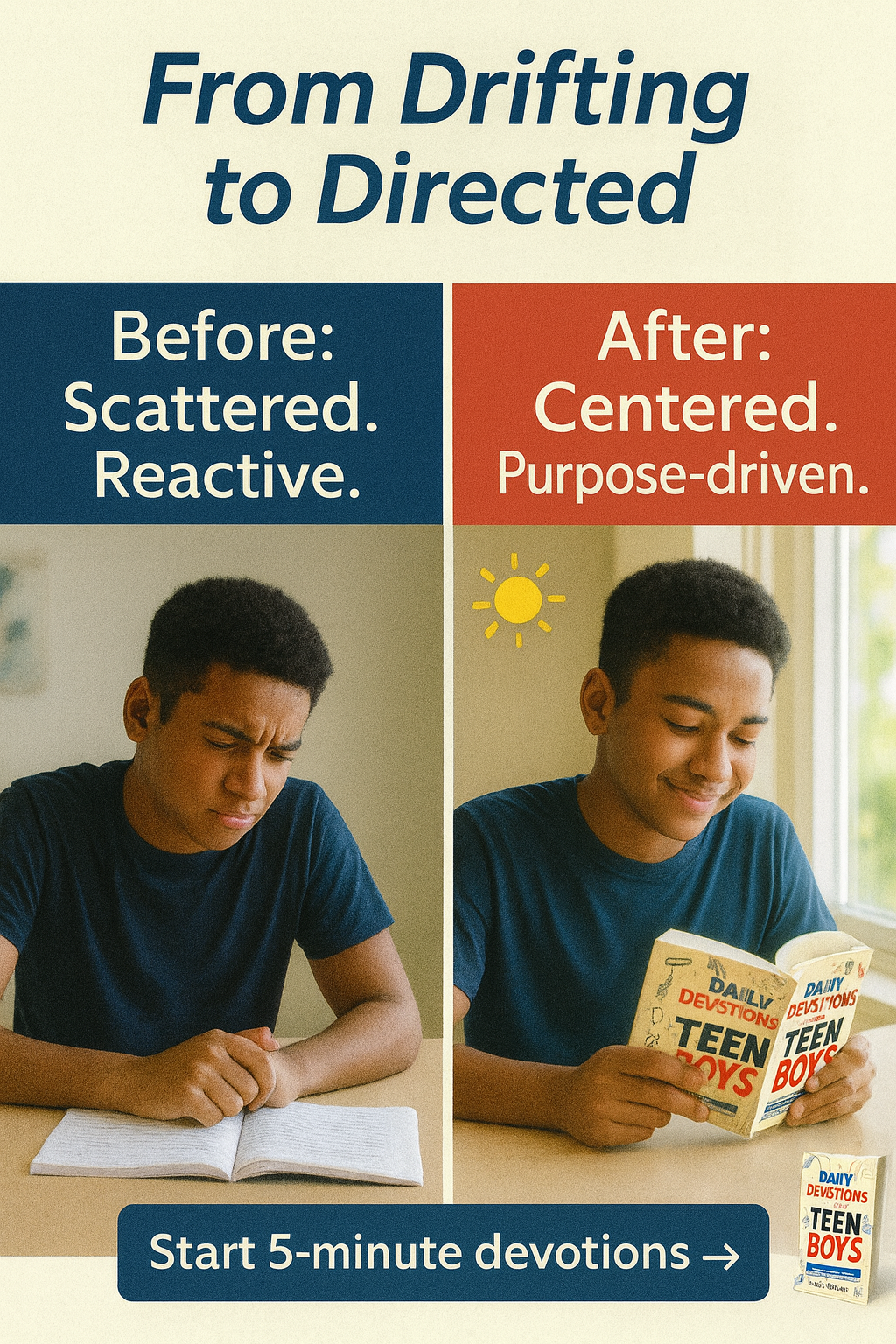Daily Devotions For Teen Boys