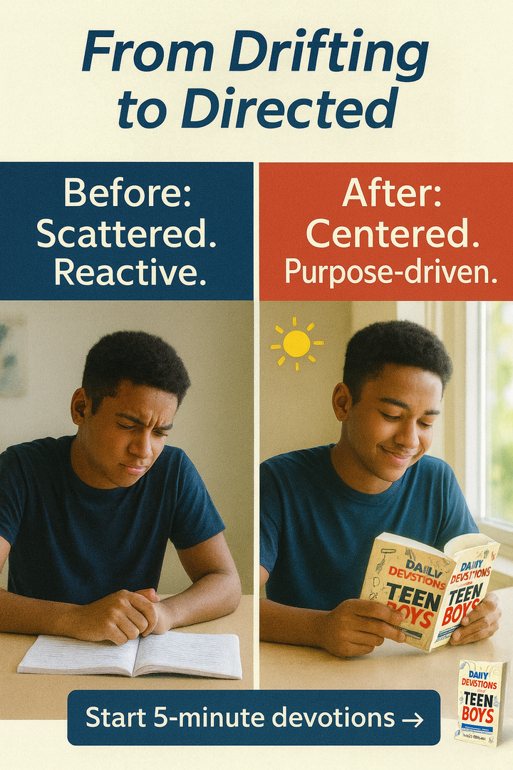 Daily Devotions For Teen Boys