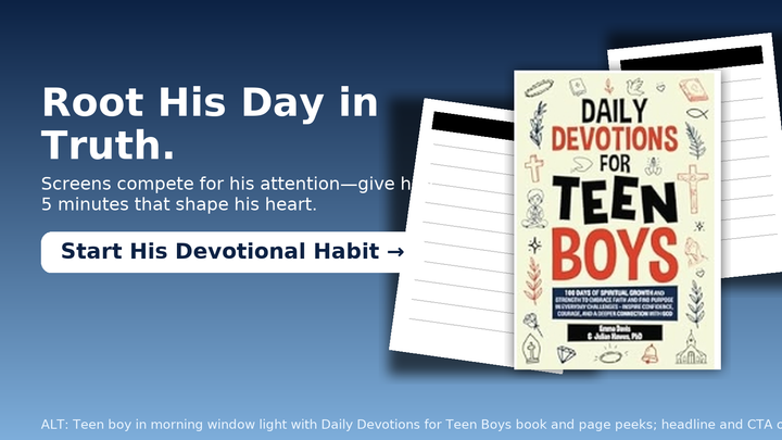 Daily Devotions For Teen Boys